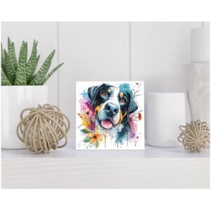 Tegel 15x15 cm Grote Zwitserse Sennenhond