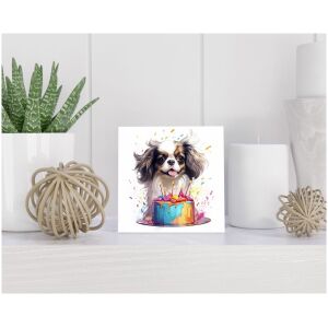 Tegel 15x15 cm Japanse Spaniël