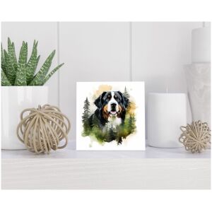 Tegel 15x15 cm Berner Sennenhond