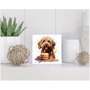Tegel 15x15 cm Labradoodle