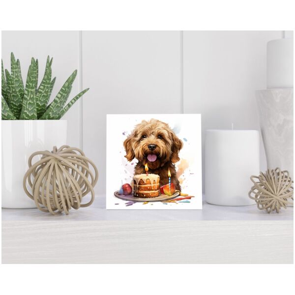 Tegel 15x15 cm Labradoodle