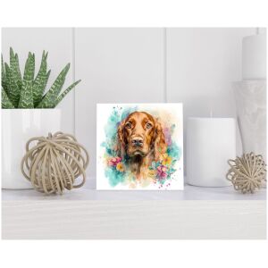 Tegel 15x15 cm Ierse Setter