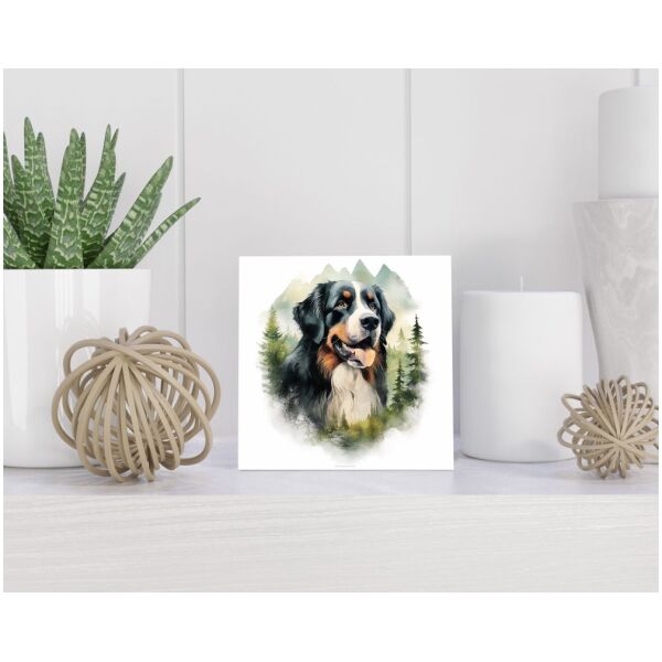 Tegel 15x15 cm Berner Sennenhond