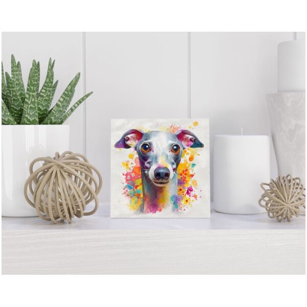 Tegel 15x15 cm Italiaanse Windhond