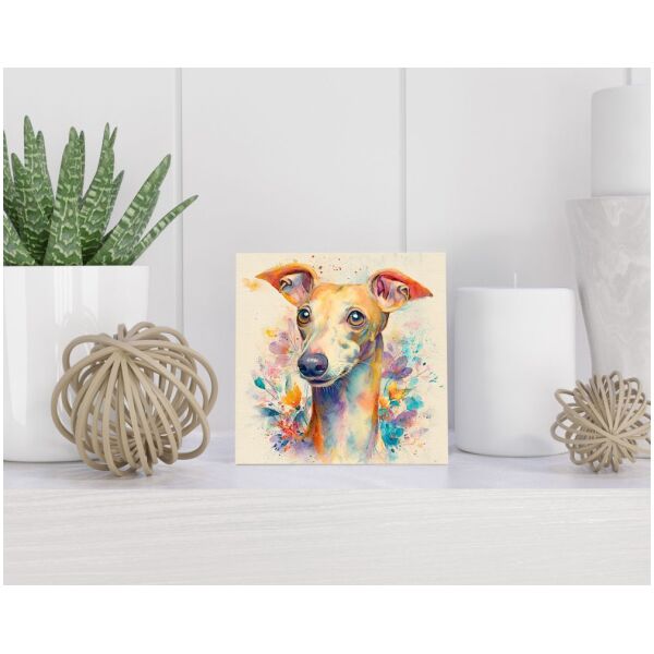 Tegel 15x15 cm Italiaanse Windhond