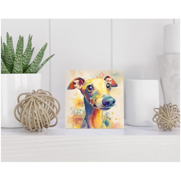 Tegel 15x15 cm Italiaanse Windhond