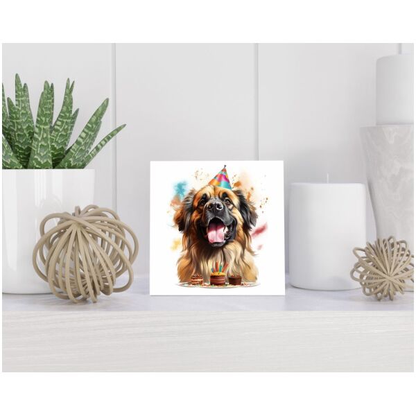 Tegel 15x15 cm Leonberger
