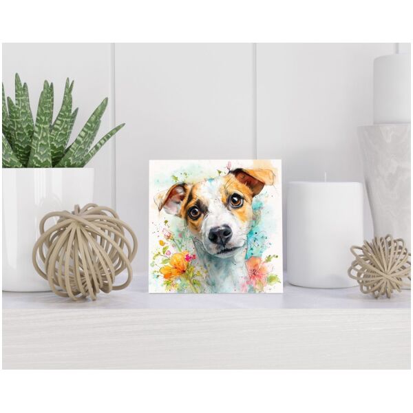 Tegel 15x15 cm Jack Russell Terriër