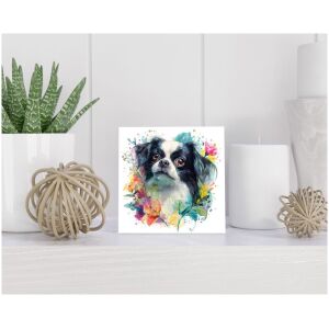 Tegel 15x15 cm Japanse Spaniël