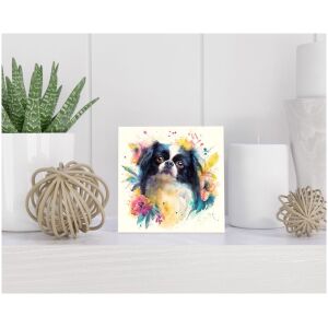 Tegel 15x15 cm Japanse Spaniël