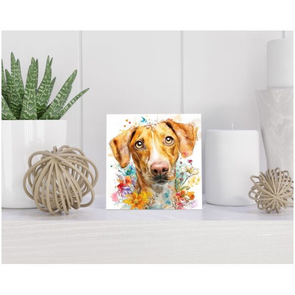 Tegel 15x15 cm Jura Laufhund