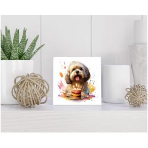 Tegel 15x15 cm Lhasa Apso