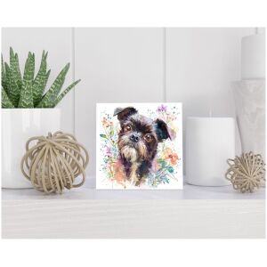 Tegel 15x15 cm Affenpinscher