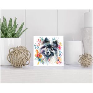 Tegel 15x15 cm Keeshond