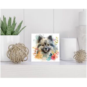 Tegel 15x15 cm Keeshond
