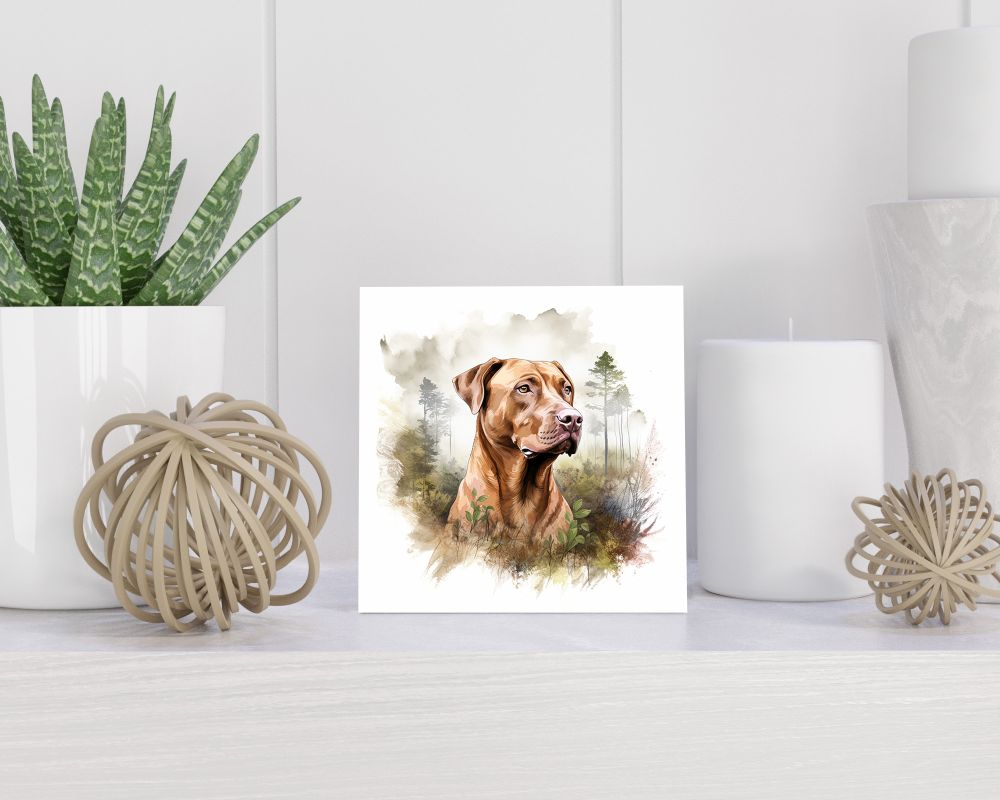 Tegel 15X15 Cm Met Bordeauxdog Cadeau Decoratie | Tegeltjes Met Tekst | Tegeltjes Met Spreuken | Collega | Oma | Opa | Pensioen | Mama | Papa | Vriend Tegel 15x15 cm Bordeauxdog