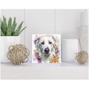 Tegel 15x15 cm Kuvasz hond