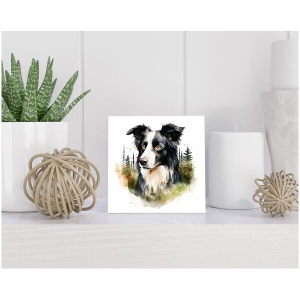 Tegel 15x15 cm Border Collie