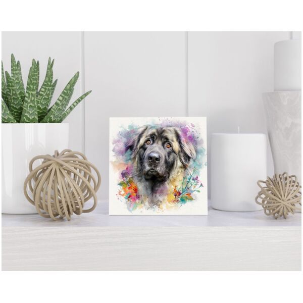 Tegel 15x15 cm Leonberger