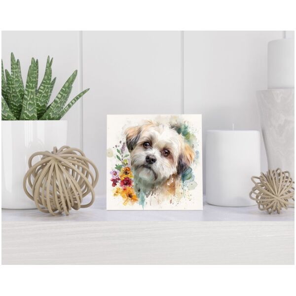 Tegel 15x15 cm Lhasa Apso