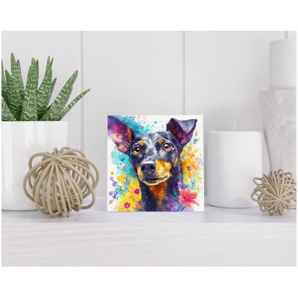 Tegel 15x15 cm Manchester Terriër