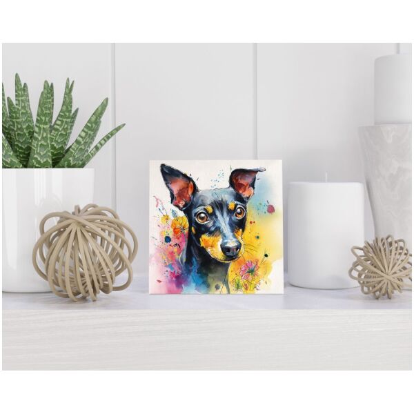 Tegel 15x15 cm Manchester Terriër