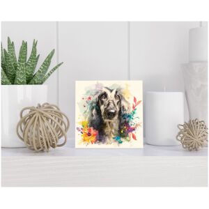 Tegel 15x15 cm Afghaanse Windhond