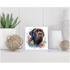 Tegel 15x15 cm Napolitaanse Mastiff