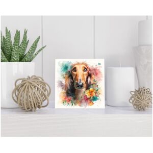 Tegel 15x15 cm Afghaanse Windhond