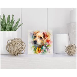 Tegel 15x15 cm Norfolk Terriër