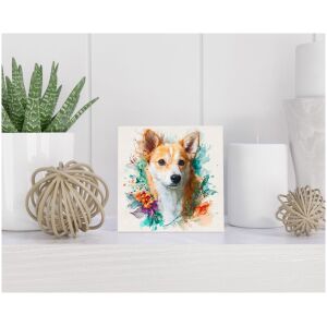 Tegel 15x15 cm Noorse Lundehond