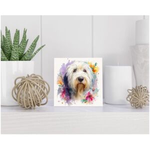Tegel 15x15 cm Old English Sheepdog