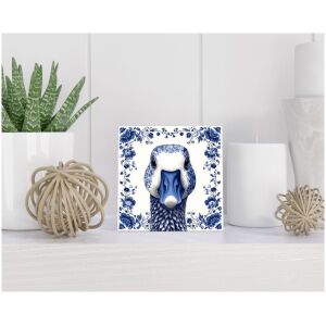 Tegel 15x15 cm Delfts blauw