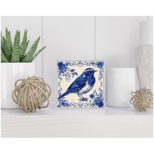 Tegel 15x15 cm Delfts blauw