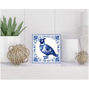 Tegel 15x15 cm Delfts blauw