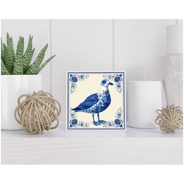 Tegel 15x15 cm Delfts blauw