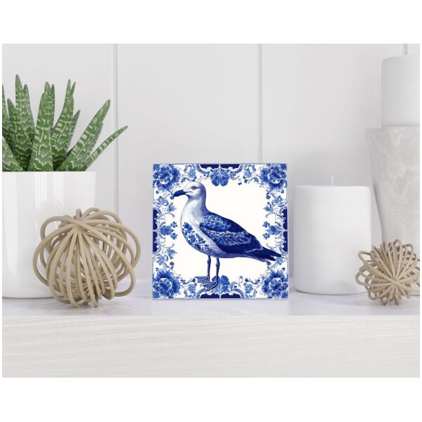 Tegel 15x15 cm Delfts blauw