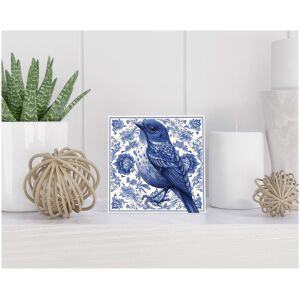 Tegel 15x15 cm Delfts blauw