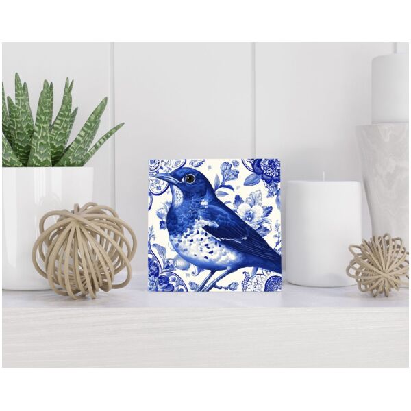 Tegel 15x15 cm Delfts blauw