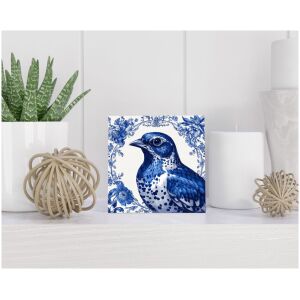 Tegel 15x15 cm Delfts blauw