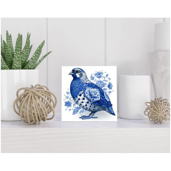 Tegel 15x15 cm Delfts blauw