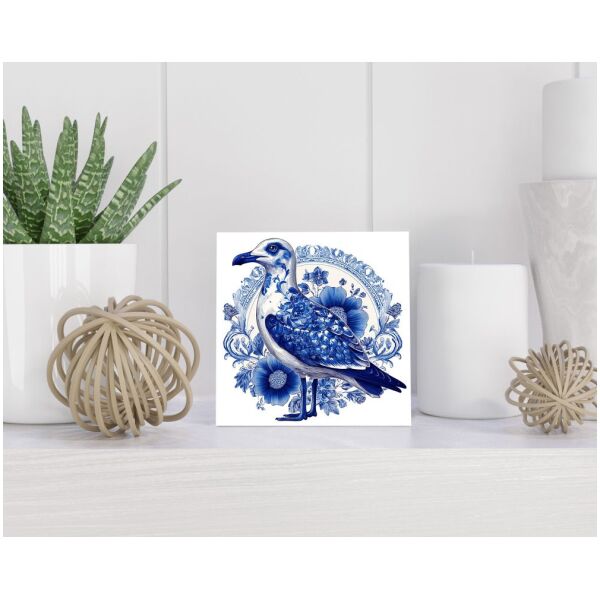 Tegel 15x15 cm Delfts blauw