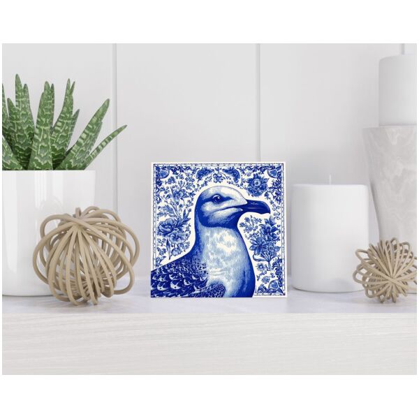 Tegel 15x15 cm Delfts blauw