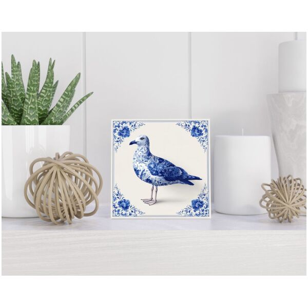 Tegel 15x15 cm Delfts blauw