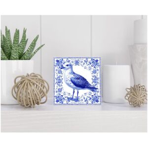 Tegel 15x15 cm Delfts blauw