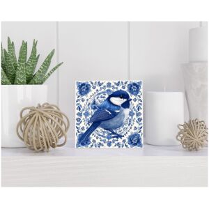 Tegel 15x15 cm Delfts blauw