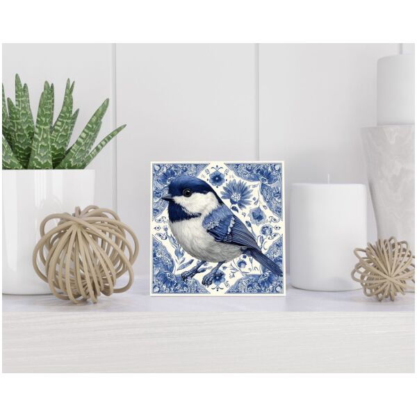 Tegel 15x15 cm Delfts blauw