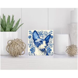 Tegel 15x15 cm Delfts blauw