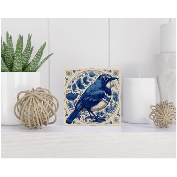 Tegel 15x15 cm Delfts blauw