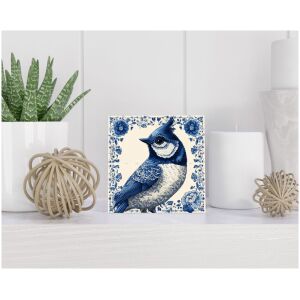 Tegel 15x15 cm Delfts blauw